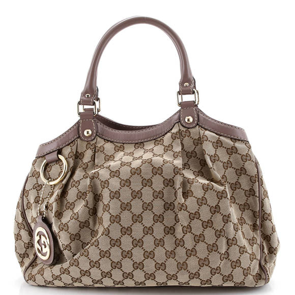 Gucci Handbags - Gucci Medium Sukey Tote GG Canvas with Leather